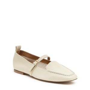 Kelsi Dagger Cream Loafers with Strap